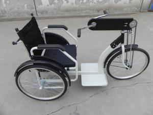 Alta qualità pieghevole manuale medico triciclo handicappato triciclo sedia a rotelle per disabili - Product Image 4