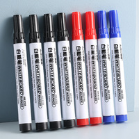 Marqueur effaçable à sec personnalisé avec logo, encre colorée non toxique, rechargeable, marqueur pour tableau blanc pour le bureau