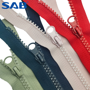 Embout ouvert <span class=keywords><strong>pour</strong></span> SAB 5 #   <span class=keywords><strong>Fermeture</strong></span> éclair en résine d'amande <span class=keywords><strong>pour</strong></span> sacs, manteaux, vestes, textiles de maison et vêtements - Product Image 1