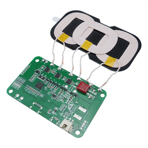 Tùy chỉnh 12V 24V 15W xe sạc không dây 3 cuộn pcba PCB board <span class=keywords><strong>Transmitter</strong></span> không dây sạc mô-đun - Product Image 3