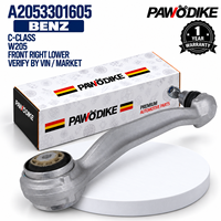 Lengan Kontrol Kemudi Bawah Depan OE A2053301605 untuk Mercedes Benz W205 C220 C250 C260 C300 C350 C400 C63 Kit Sasis Mobil Kustom