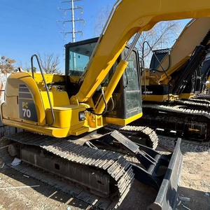 Used Komatsu PC70 Crawler Excavator 7 Ton Second <b>Hand</b> <b>Mini</b> Digger Japan Original Hydraulic Excavator For Construction Work - Product Image 1