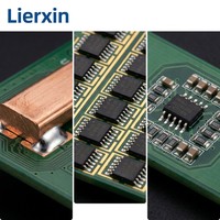 Carte mère PCB Lierxin en cuivre robuste pour serveur IA, alimentation 48V, barre omnibus OCP personnalisée, courant élevé 200A, multicouche, FR4 haute température, ENIG