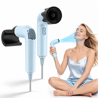 Sèche-cheveux coudé OEM à séchage rapide, contrôle de température, vent chaud et froid, pour salon de coiffure et usage domestique, nouveau modèle pour la marque DTC