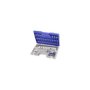 EXPERT - E031806 Jeu de douilles et d'accessoires 3/8 ''métrique 61 pièces-EAN 3258950318066 RATCHET AND SOCKET SETS 3/8" - Product Image 1