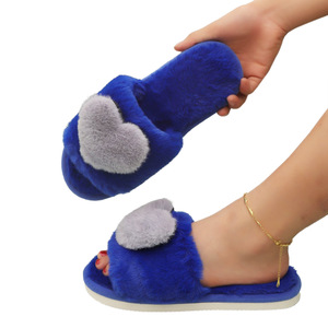 Trái Tim Phụ nữ mù<span class=keywords><strong>a</strong></span> thu và mù<span class=keywords><strong>a</strong></span> đông giải trí trong nhà mềm Slide Dép Nhà Ấm Áp đáng yêu Giày - Product Image 5