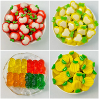 Gomitas Sueltas al por Mayor, Gomitas Granuladas con Azúcar y Aceite, Dulces Estadounidenses, Haribo, Dulces Halal