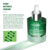Sérum pour le soin de la peau du visage ONE1X au rétinol avec acide hyaluronique et collagène, marque privée, anti-âge, anti-rides, sérum pour le visage au rétinol