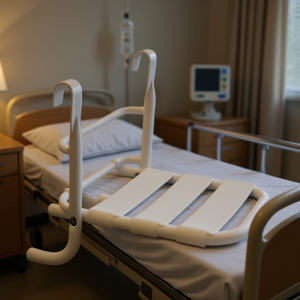 Siège suspendu blanc 54 cm de longueur, 45 cm de largeur, 14 cm de hauteur pour chaises d'hôpital - Product Image 3