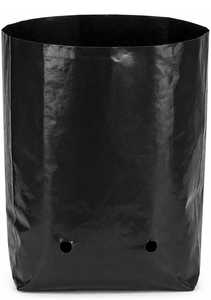 Bolsa de Cultivo Transpirable de Plástico PE Negro de 15L, Resistente, con Orificios de Drenaje para Plantas, Vegetales, Flores y Jardinería - Product Image 4