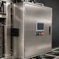 Machine de chargement et de déchargement automatique de plateaux, commande PLC, acier inoxydable, haute vitesse, équipement de ligne de production de fours de boulangerie