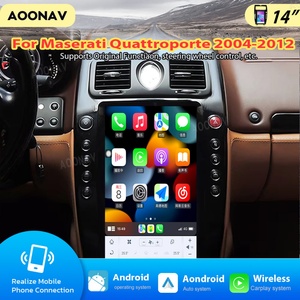 14 Inch Car Radio for Maserati Quattroporte 2004-2012 Android Vertical Touch Screen GPS Navigation Multimedia Carplay Player - Product Image 2