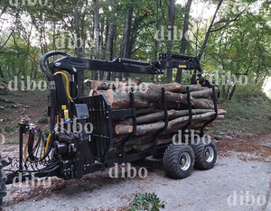 Ce chứng nhận lâm nghiệp máy 4.7 5.5 6.5 7.5m thủy lực ATV log gỗ cần cẩu gỗ động cơ loader log Trailer log vật lộn làm - Product Image 2