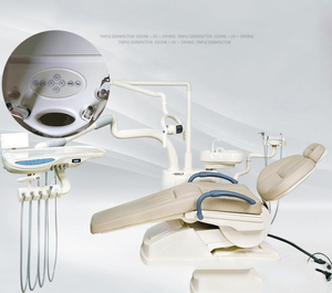 Hot Selling Fashion Synthetic Leather Red Portable <strong>Dental</strong> <strong>Unit</strong> <strong>Dental</strong> Chair - Product Image 6