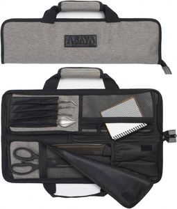 Free sample <b>Heavy</b>-<b>Duty</b> Chef Knife Tool Bag Expert Multi-Chef Tool Storage <b>Zipper</b> Pouch Bag - Product Image 1