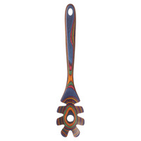 Ustensile de cuisine en bois, ensemble d'ustensiles de cuisine en bois Pakka coloré outil de cuisine 5 pièces