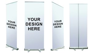 Offre Spéciale prix <span class=keywords><strong>de</strong></span> gros d'usine enrouler des bannières d'écran en aluminium tirer vers le haut le support <span class=keywords><strong>de</strong></span> bannière rétractable - Product Image 2