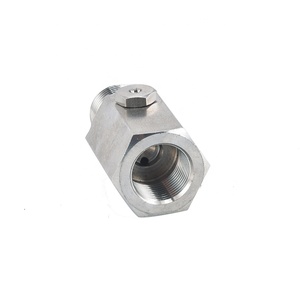 Нержавеющая сталь NPT 1/4 ''3/8'' 1/2 ''BSPP BSPT Регулируемый манометр Snubber на заказ 16 мПа 20 мПа - Product Image 5
