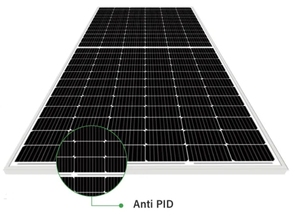Panel surya kaca sangat efisien 100 Watt untuk tanaman tenaga surya Grid untuk atap pabrik bengkel - Product Image 5