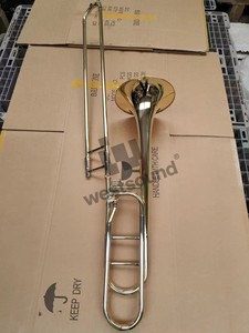 Venta al Por Mayor/OEM/Nuevo Trombón de Gama Media para Estudiantes Principiantes, Trombón Dorado Profesional para <span class=keywords><strong>Banda</strong></span> de Metales - Product Image 2
