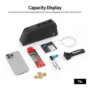 <span class=keywords><strong>Bolsa</strong></span> Impermeable Rhinowalk de 1L para Tubo Superior de Bicicleta, con Fijación por Tornillos, para Ciclismo de Carretera - Product Image 2