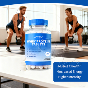 Comprimés de protéines de lactosérum à croquer avec technologie de libération rapide, formule innovante et excellent goût - Product Image 3