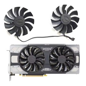 Ventilateur de carte graphique PLA09215B12H 4PIN 0.55A GTX1070 pour EVGA Gtx 1080 1070 <span class=keywords><strong>1060</strong></span> <span class=keywords><strong>980</strong></span> 970 960 950 - Product Image 1