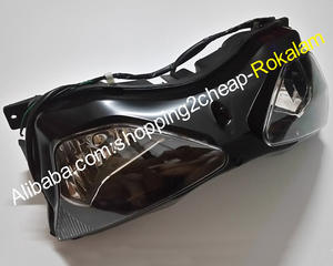 Moto Phare Avant Pour Kawasaki <span class=keywords><strong>Ninja</strong></span> <span class=keywords><strong>ZX6R</strong></span> <span class=keywords><strong>2003</strong></span> 2004 ZX-6R ZX636 03 04 ZX-6R ZX 636 6R Phare Phare - Product Image 3