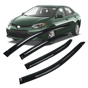 Deflectores de Ventana para Auto, Visores Interiores Contra Sol/Lluvia, PMMA Acrílico Color Humo Oscuro, Protección y Decoración para Opel Combo 2018+ - Product Image 1