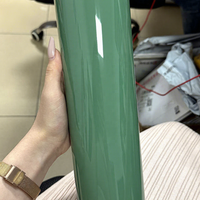 Film Vinyle Auto-Adhésif PET Auto-Réparant Effet Cristal Vert Pinellia Brillant pour Covering Automobile 5FTx55FT – Vente Directe Usine de Guangzhou