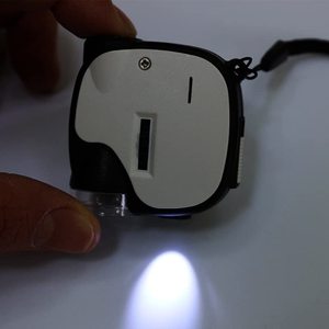 Loupe de microscope à <span class=keywords><strong>LED</strong></span> portable avec zoom 55X, <span class=keywords><strong>lampe</strong></span> d'observation en plastique - Product Image 3
