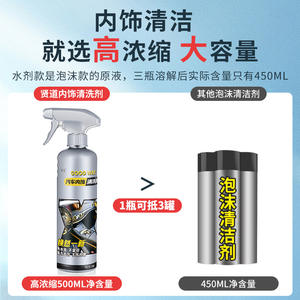 Nettoyant pour l'intérieur des voitures Good Way, 500 ml, spray sans rinçage, soin du cuir - Product Image 2