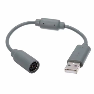 Convertidor con <span class=keywords><strong>Cable</strong></span> <span class=keywords><strong>para</strong></span> <span class=keywords><strong>Control</strong></span> de <span class=keywords><strong>Xbox</strong></span> <span class=keywords><strong>360</strong></span>, Puerto USB <span class=keywords><strong>para</strong></span> <span class=keywords><strong>PC</strong></span> de Juegos, Convierte <span class=keywords><strong>a</strong></span> Compatible con <span class=keywords><strong>Cable</strong></span> de Juego <span class=keywords><strong>para</strong></span> <span class=keywords><strong>360</strong></span> - Product Image 5