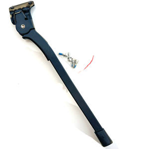 Soporte para bicicleta de aluminio de 40-45 cm, soporte individual para bicicleta de montaña, color negro - Product Image 3