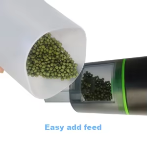 Verkochte Beste <span class=keywords><strong>Online</strong></span> Winkel <span class=keywords><strong>Aquarium</strong></span> Oplaadbare Vis Feeder Smart Small Size Automatische Viskweekapparatuur Visvoeder Te Koop - Product Image 4