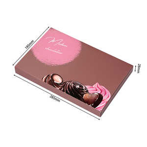 Caja de Embalaje de Chocolate Personalizada de Grado Alimenticio con Divisores y Juego de Bolsas de Regalo, Caja de Papel de 16 Cavidades para Chocolates y Trufas al por Mayor - Product Image 6