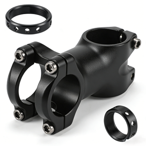 Kit de potence de vélo OEM personnalisé, anodisé, creux, à design dégradé, usiné CNC 5 axes, étanche et antirouille - Product Image 2