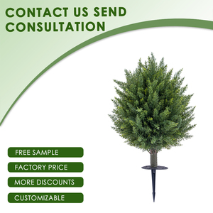 PZD-1-262 Khu Vườn thẳng đứng giả cây bách cây với mặt đất tăng đột biến bụi cây bụi nhân tạo cho ngoài trời trong nhà trang trí - Product Image 2