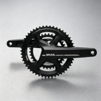 Pédalier à manivelle latérale 170 mm, axe 29 mm, en alliage d'aluminium 6061-T6, conception à montage direct, compatible avec les systèmes de transmission 11/12 vitesses