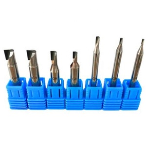 مطحنة نهاية الماس PCD-PCD للأكريليك والنحاس والجرافيت والألومنيوم - Product Image 1