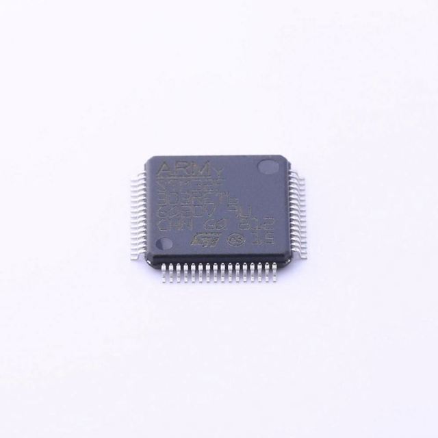 MCU 32-Bit STM32 ARM Cortex M4 RISC 512KB Flash 2.5V/3.3V 64-Pin LQFP Tray - Trays STM32F303RET6 Integrated Circuit