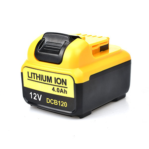 Paquete de Baterías de Litio Cilíndricas DW DCB120 de 12 V y 5.0 Ah con Más de 500 Ciclos para Herramientas de Perforación Eléctrica - Product Image 2