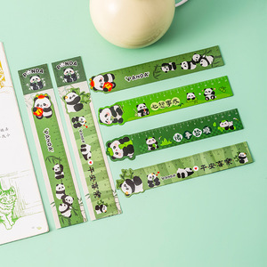 Regla magnética Panda de 15cm, herramienta de medición flexible para niños, suministros escolares, dibujo, papelería, diseño de dibujos animados - Product Image 3