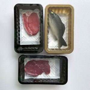 Frozen Food PE Film Absorbent Pad Rectangular Shape Soaker Pad for Meat Seafood Poultry Household Use <b>Packaging</b> <b>Printing</b> Product - Product Image 4