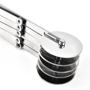 Tagliapizza Telescopico Multifunzione con Opzioni a Cinque/Tre Ruote, Design a Testa Singola, Modello 21 - Fornitura Diretta dalla Fabbrica - Product Image 5