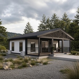 Casa Contenedor Prefabricada Expandible SUNRISE Completa de 40 Pies x 20 Pies, Plegable, con 1, 2, 3, 4 o 5 Dormitorios, Precio de Casa Móvil/Cabaña - Product Image 1