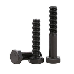 M10 M12 M14 M16 M18六角形ヘッドボルトISO4017 4014 DIN931 DIN933黒酸化物グレード8.8 6.8 4.8六角ボルト - Product Image 6