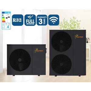 Pompe à chaleur air-eau pour climat froid, 10 kW, 16 kW, 20 kW, EVI monobloc, onduleur, avec échangeur de chaleur SWEP - Product Image 2