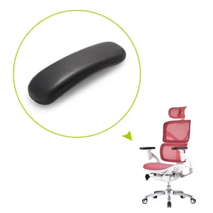 Comfortable 4D adjustable High Quality PU plastic armrest chair armrest part star base customization Chinese Suppliers