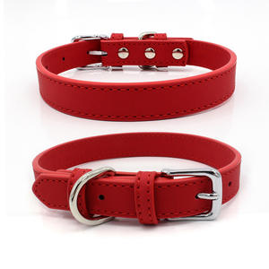 Collar de piel sintética respetuoso con el medio ambiente para mascotas, collar de lujo, cómodo, pequeño y mediano, de cuero vegano, nuevo precio especial - Product Image 2